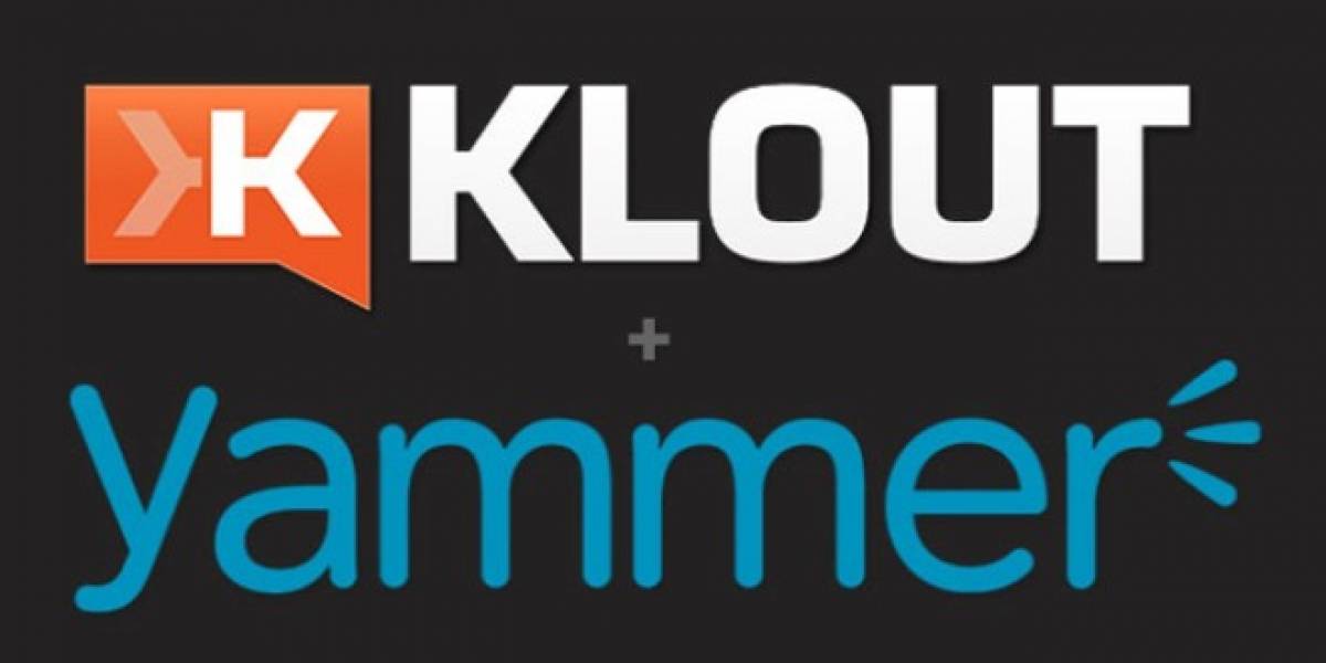 Yammer anuncia integración con Klout