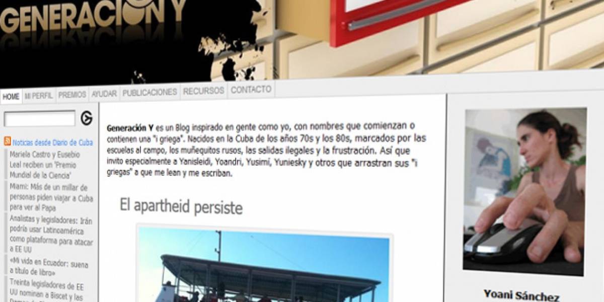 Proponen para el Nobel de la Paz a la bloguera cubana Yoani Sánchez