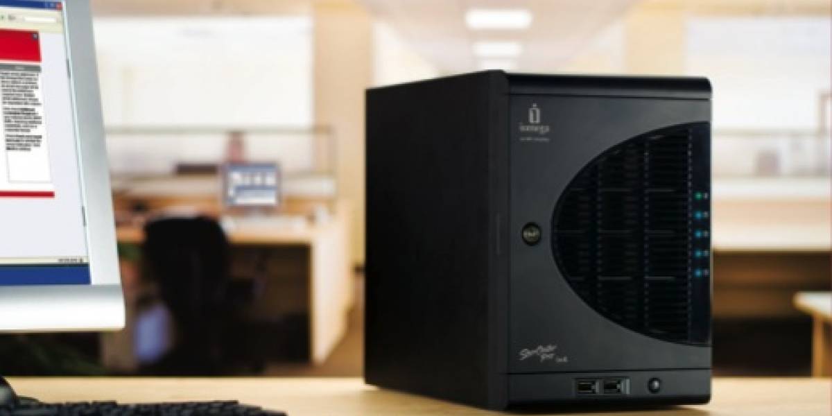 Iomega lanza discos NAS StorCenter Pro ix4-100 de 2 y 4TB