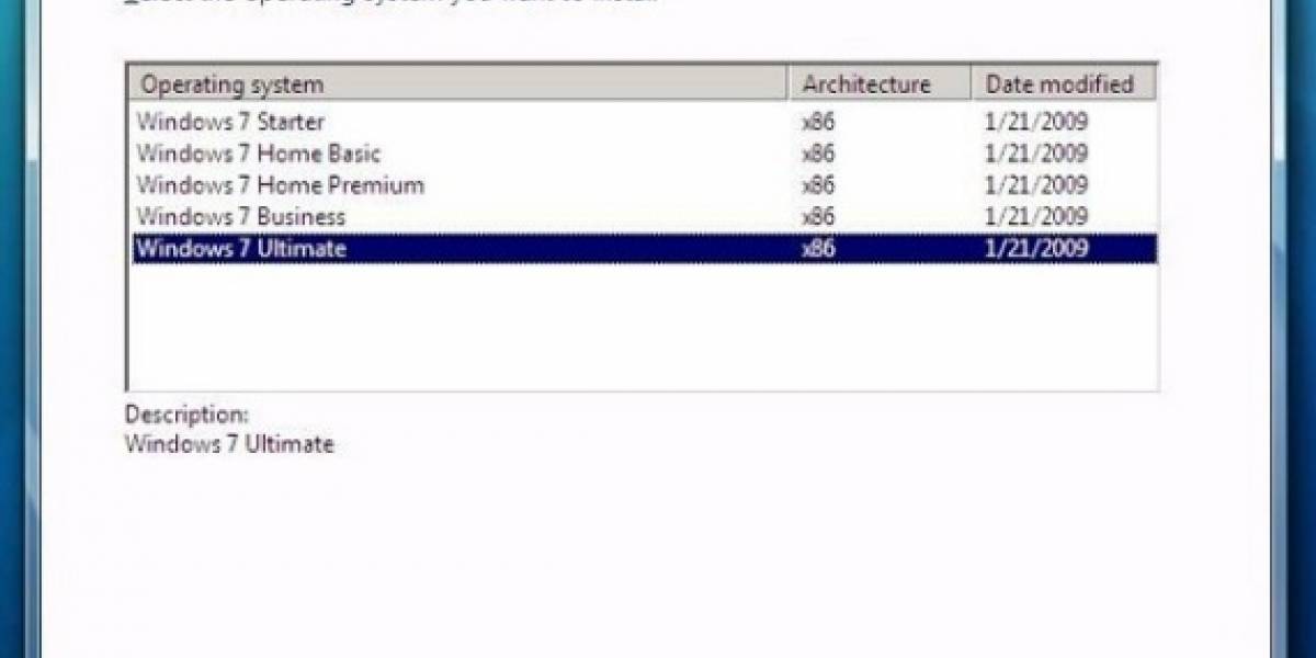 ¿Windows 7 vendrá en cinco sabores?