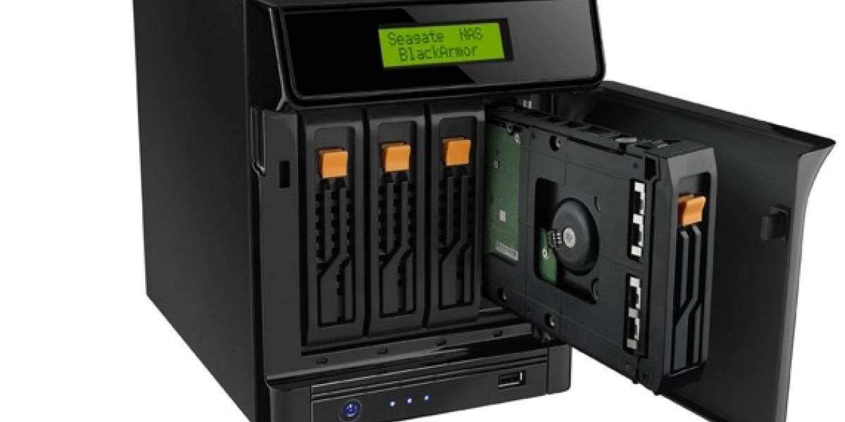 Los BlackArmor NAS 420/440 de Seagate ofrecen hasta 8TB de almacenamiento encriptado