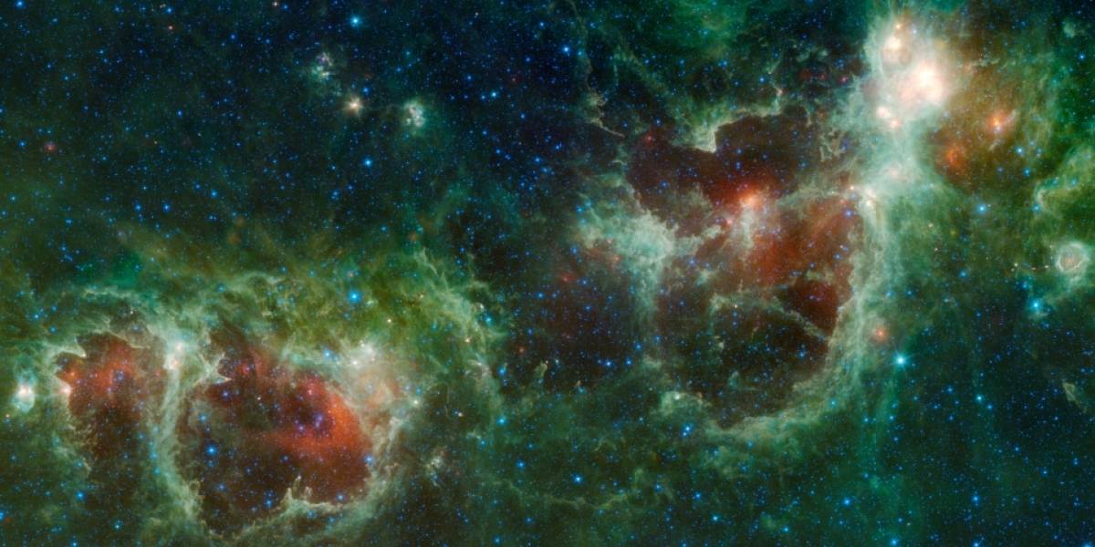 Imperdible: Telescopio WISE fotografía nebulosa con forma de corazón