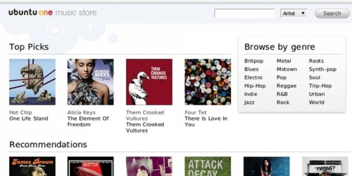 Futurología: Ubuntu One Music Store
