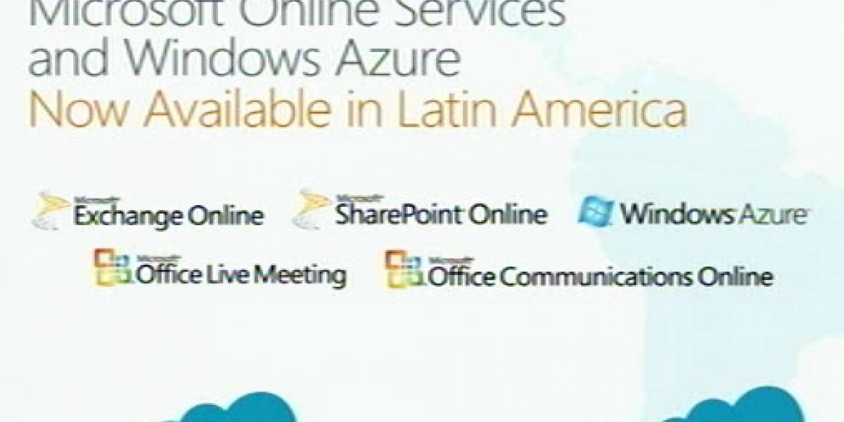 Windows Azure llegará a Latinoamérica