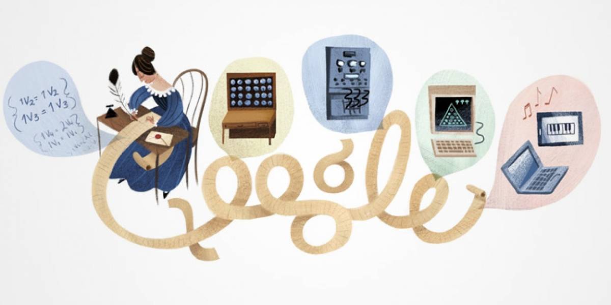 Google recuerda a la primera programadora computacional, Ada Lovelace, con un doodle