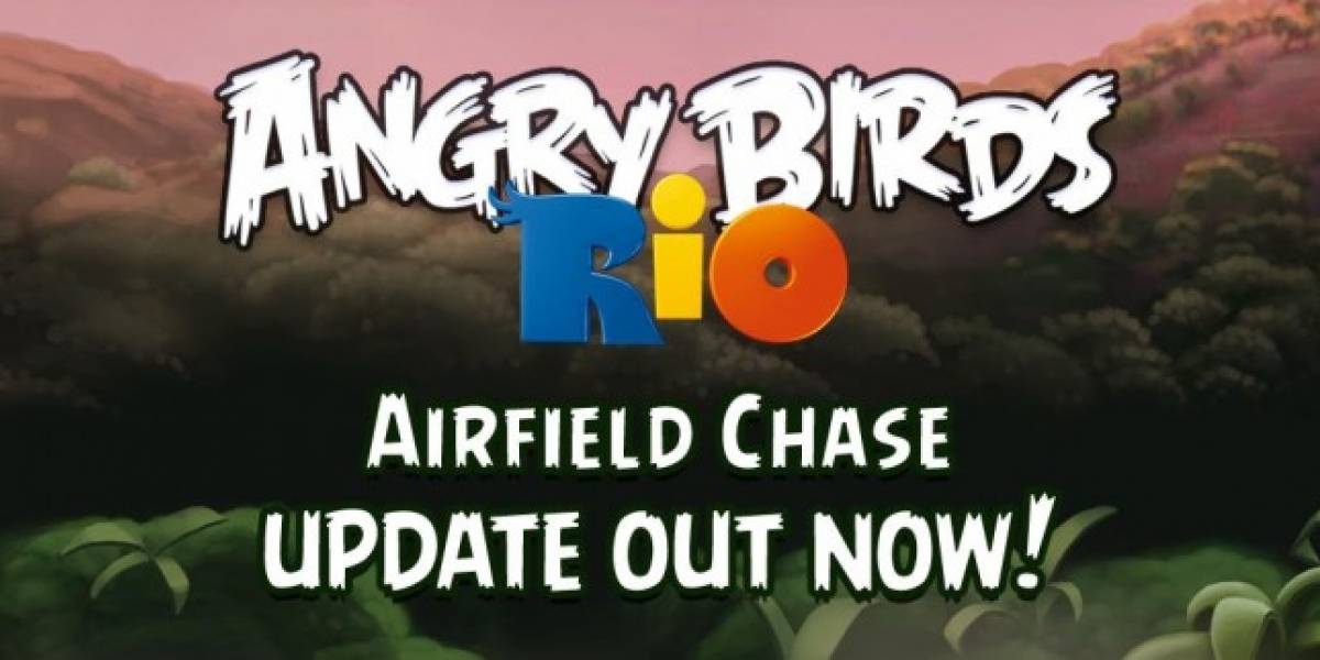 Angry Birds Rio para Android obtiene nuevos episodios de Airfield Chase