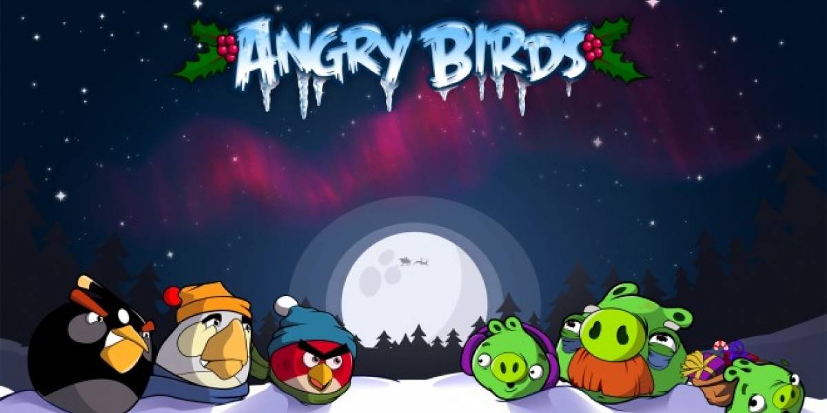 Disponible la edición navideña de Angry Birds