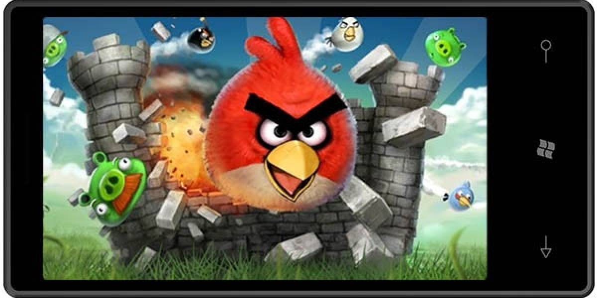 Angry Birds disponible para Windows Phone 7