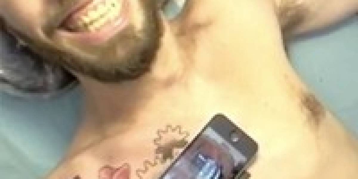 Artista parisino crea el primer tatuaje animado para una campaña de whisky