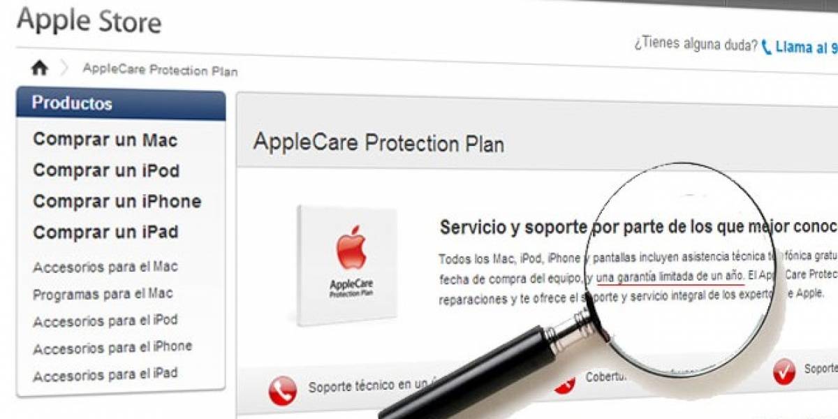 Futurología: Pedirían a Apple que aumente la garantía de sus productos en Europa