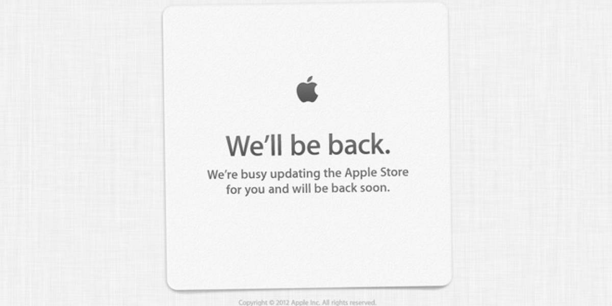 La Apple Store está fuera de servicio