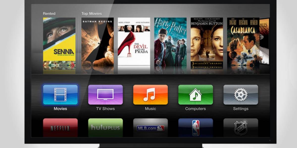 Apple estaría probando diseños para un televisor