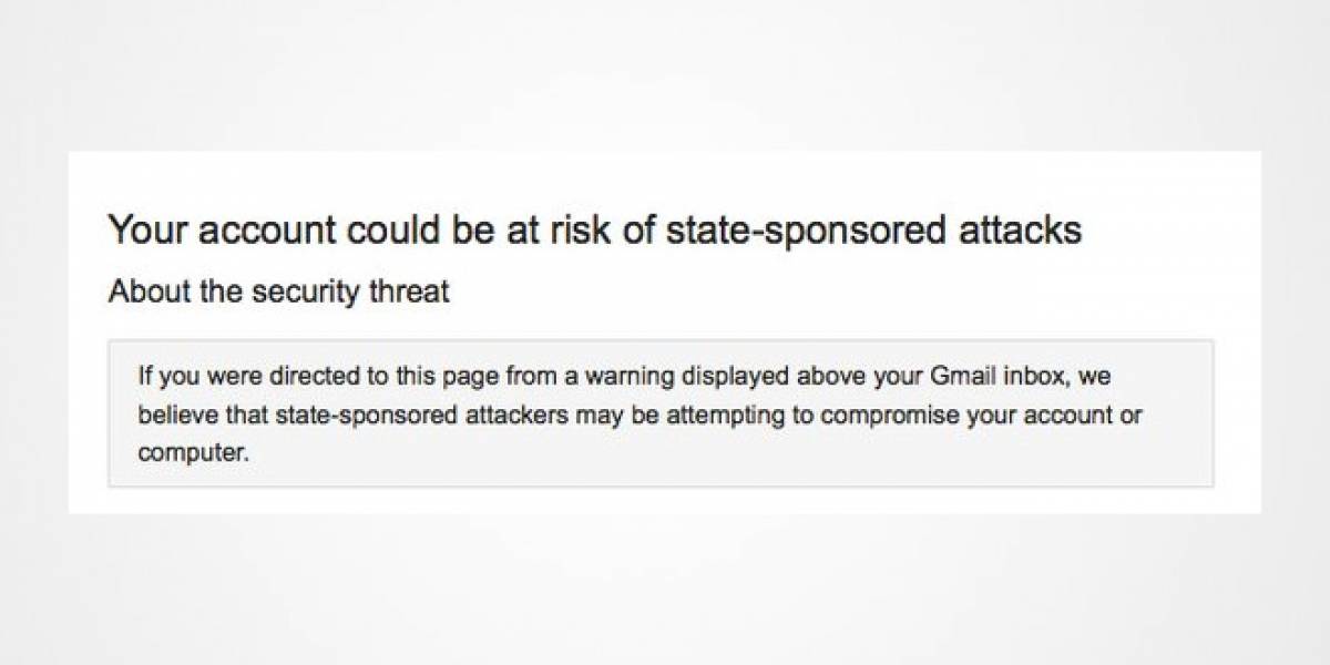Google advierte sobre nuevos ciberataques lanzados por gobiernos