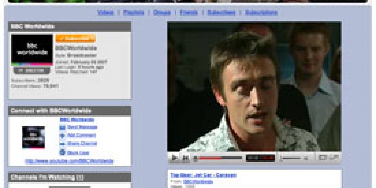 BBC y Google/YouTube logran acuerdo de distribución