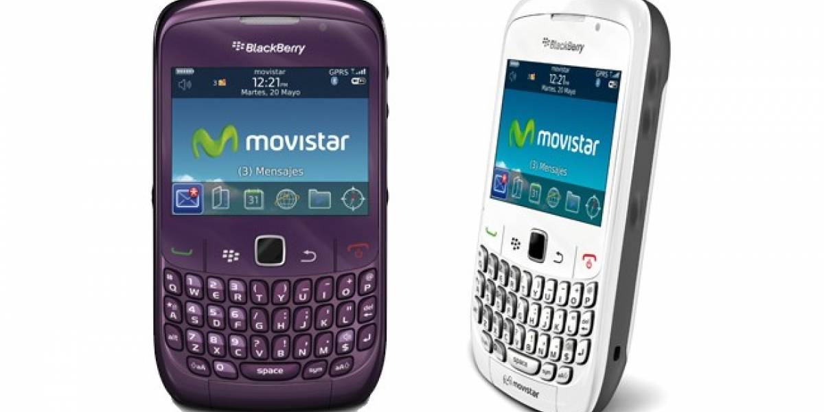 España: Movistar lanza su primera tarifa de Internet prepago para BlackBerry