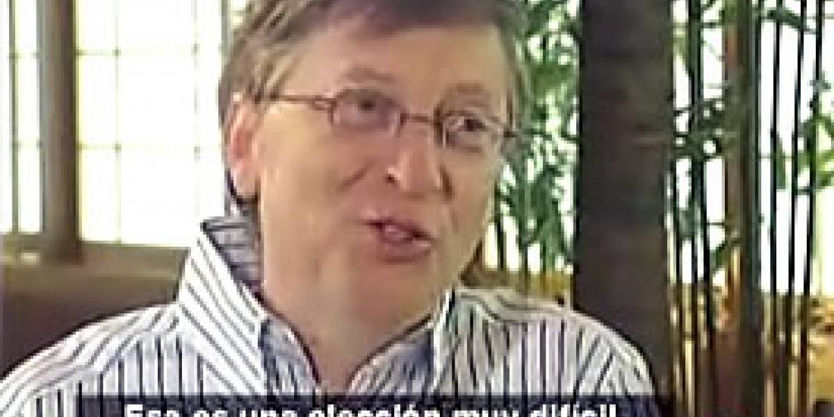 Televisa entrevista a Bill Gates
