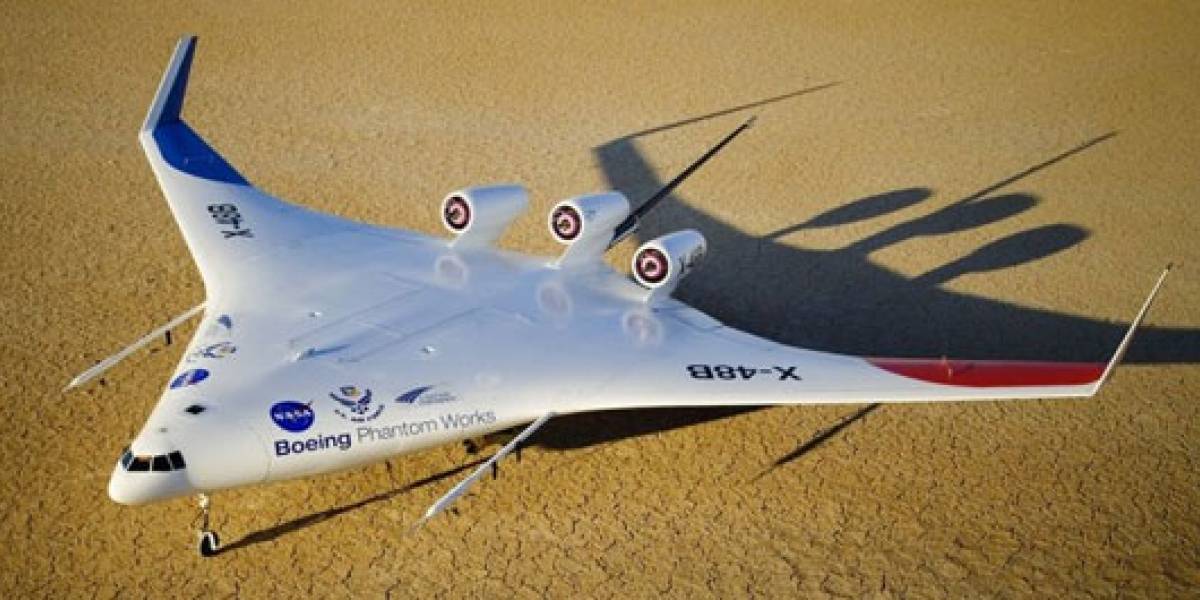 Boeing prueba X-48B, nuevo diseño de avión
