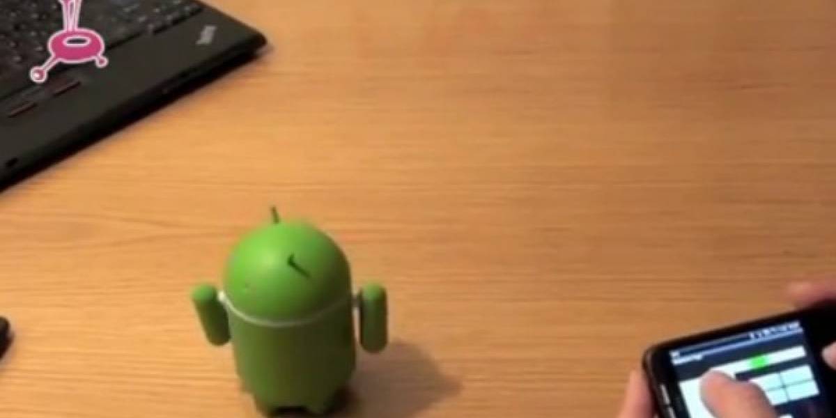 Robot Android controlable desde tu dispositivo móvil