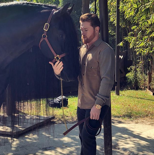 Canelo y sus conquistas.