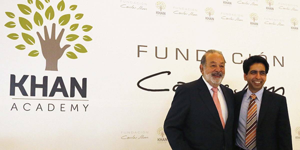 México: Carlos Slim y Salman Khan van juntos en educación por internet