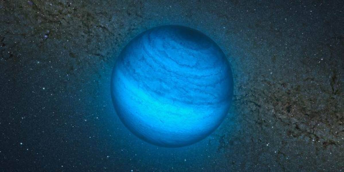 Encuentran el primer exoplaneta vagabundo a 100 años luz de nuestro sistema solar