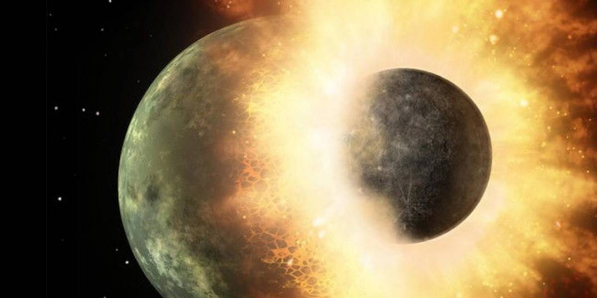 Nuevos estudios probarían que la Luna se formó en una colisión planetaria