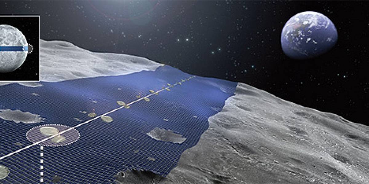Japoneses sueñan con convertir la Luna en una enorme planta solar