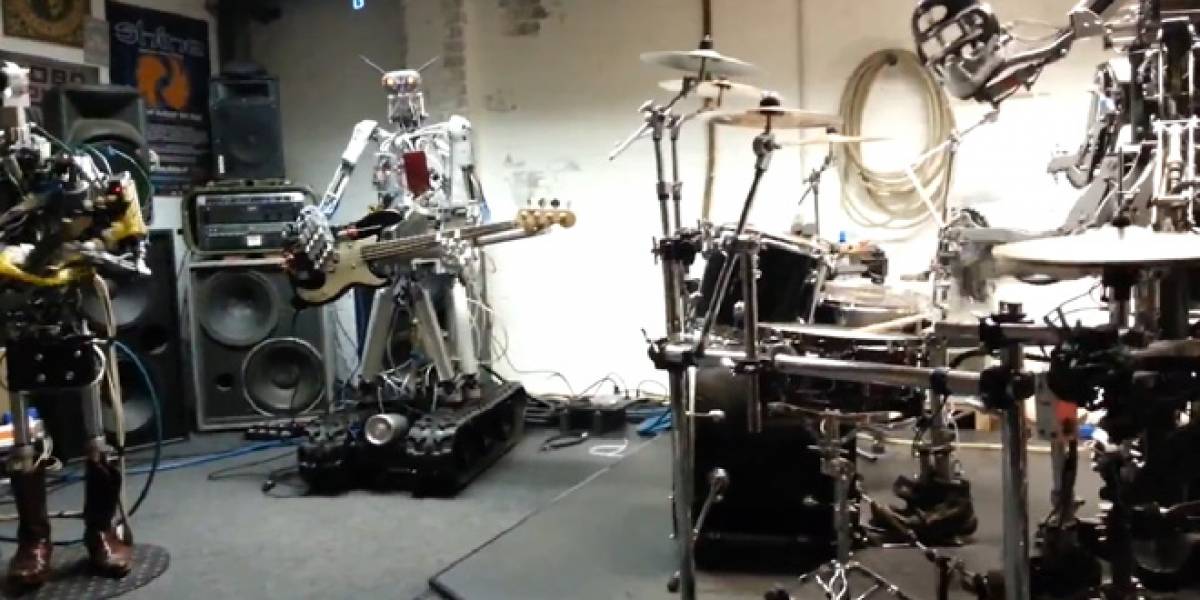 Banda de metal pesado pesa seis toneladas (Video)