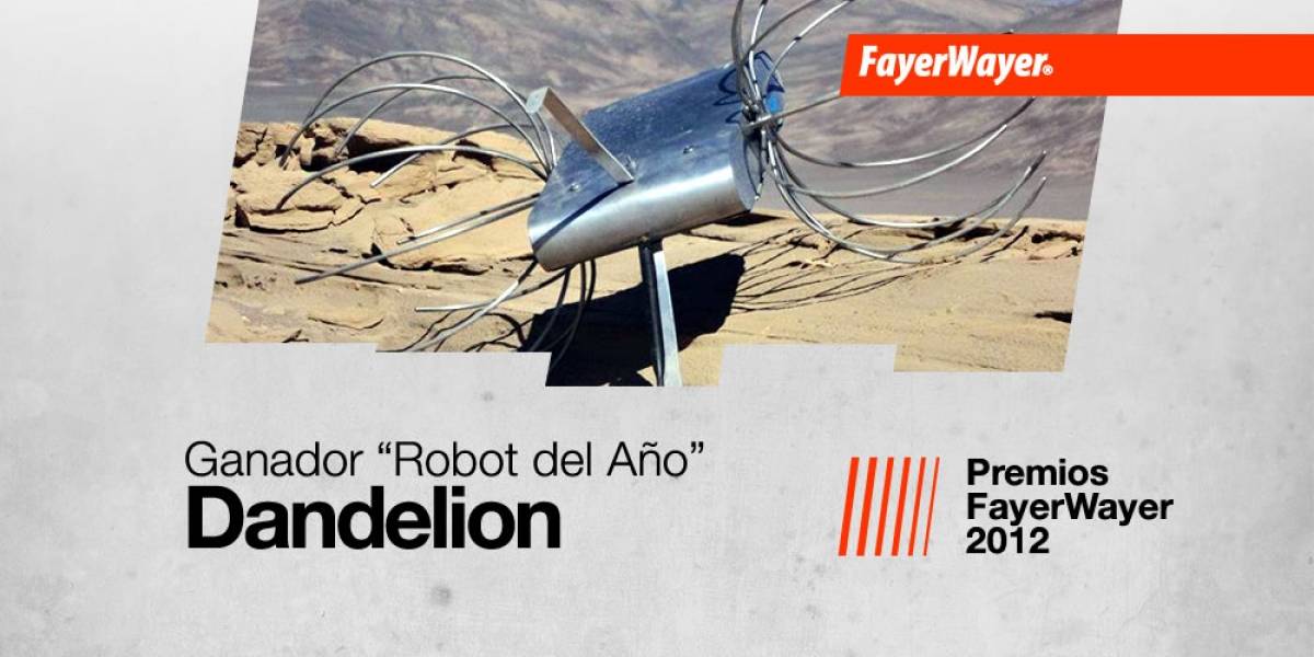 Dandelion: El robot del año 2012