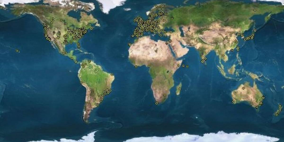Los países que más aportan al proyecto Debian