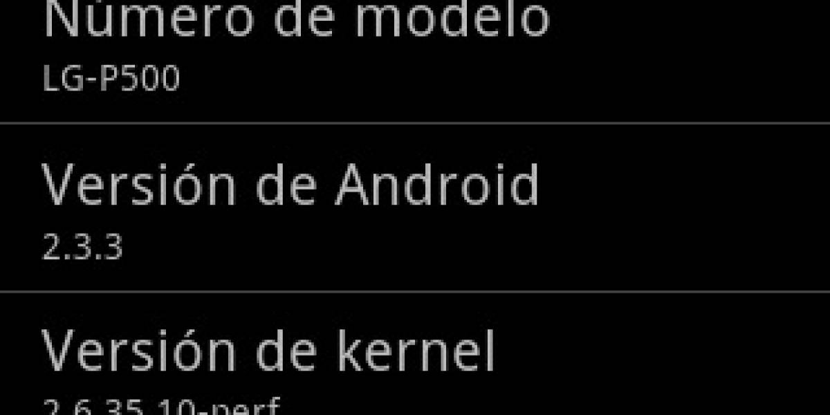 Comenzó la actualización del LG Optimus One a Gingerbread. Primer país: Rumania
