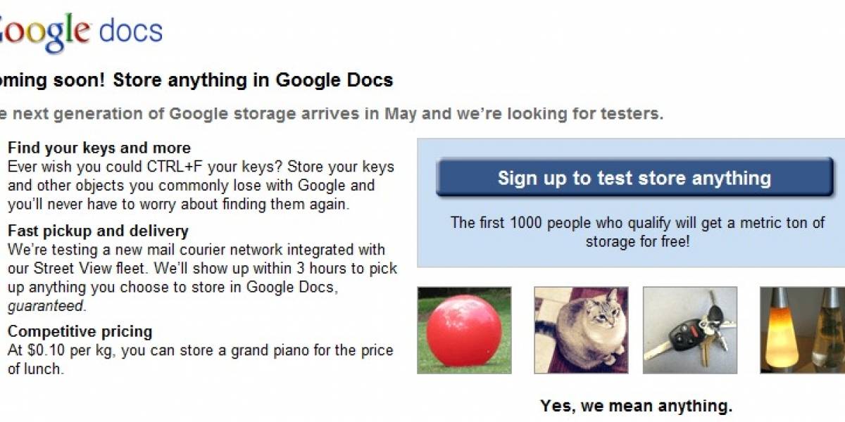 Aparecen las bromas de Google en April Fool's Day