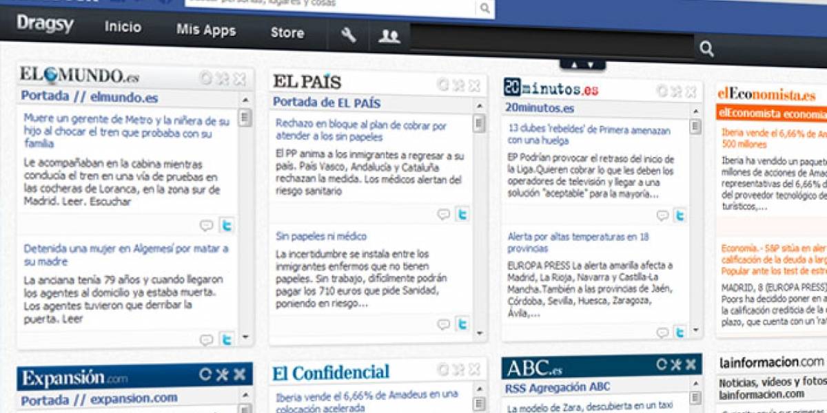 Dragsy: Un emprendimiento español para organizar información dentro de Facebook