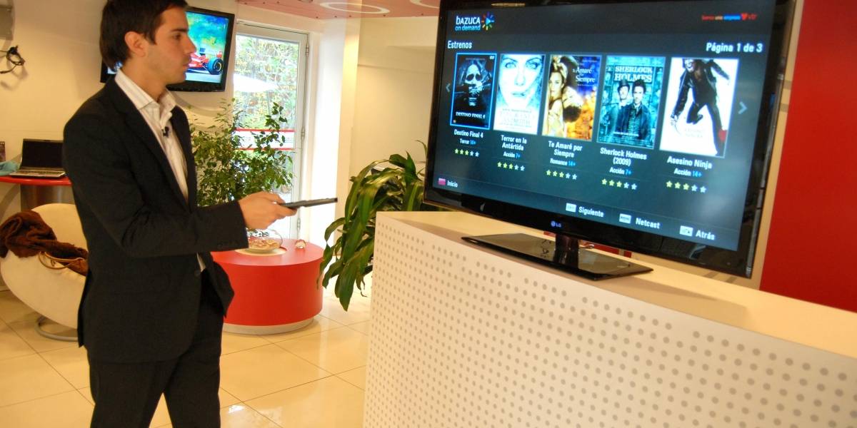 Chile: LG lanza televisor con contenido online local