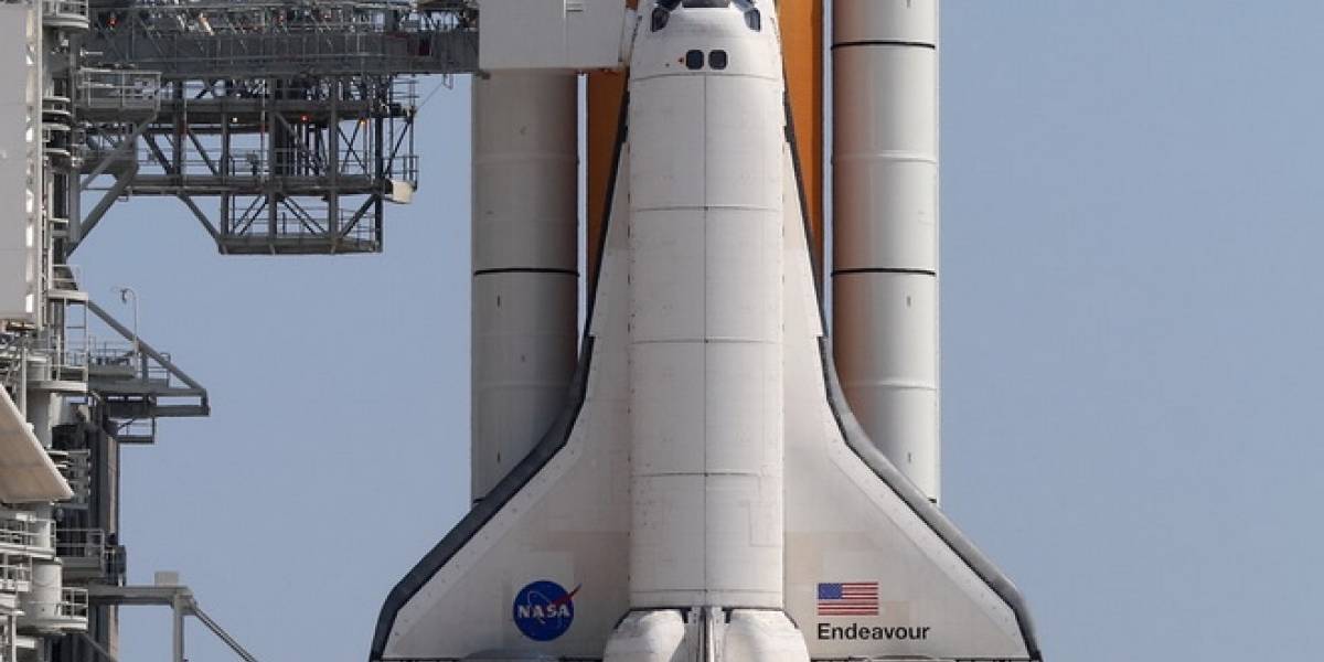 Time-lapse del Transbordador Endeavour