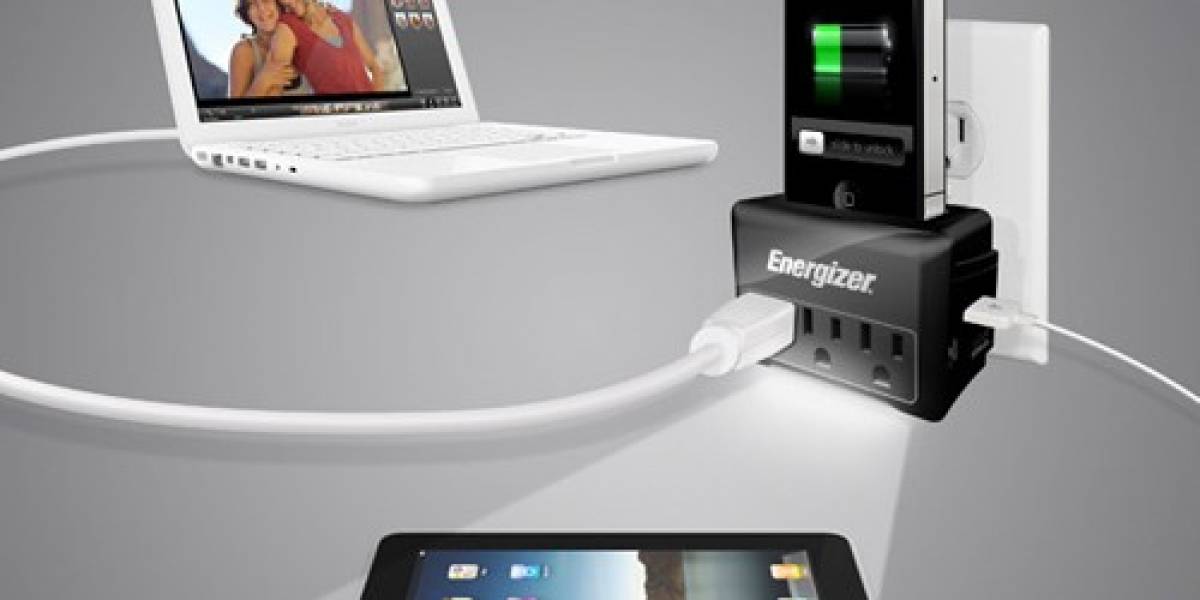Este múltiple enchufe de dispositivos iOS facilita la recarga en cualquier lugar