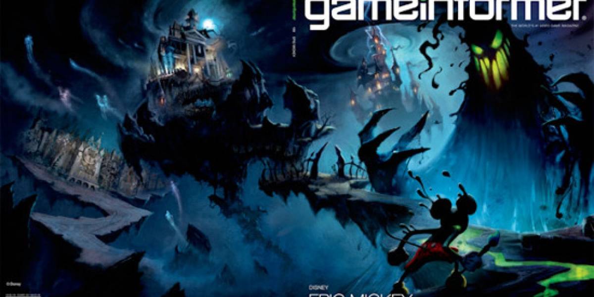 Epic Mickey confirmado en la portada de Game Informer