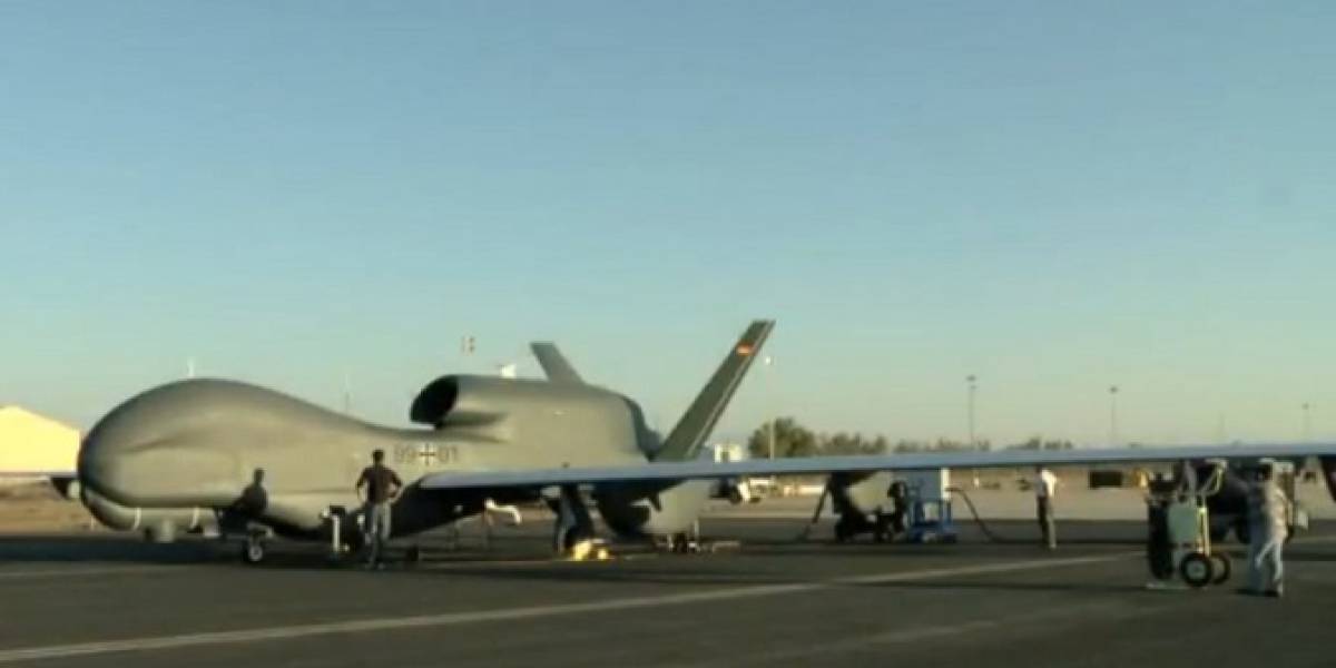 Euro Hawk: El drone europeo completó su vuelo inaugural de ocho horas