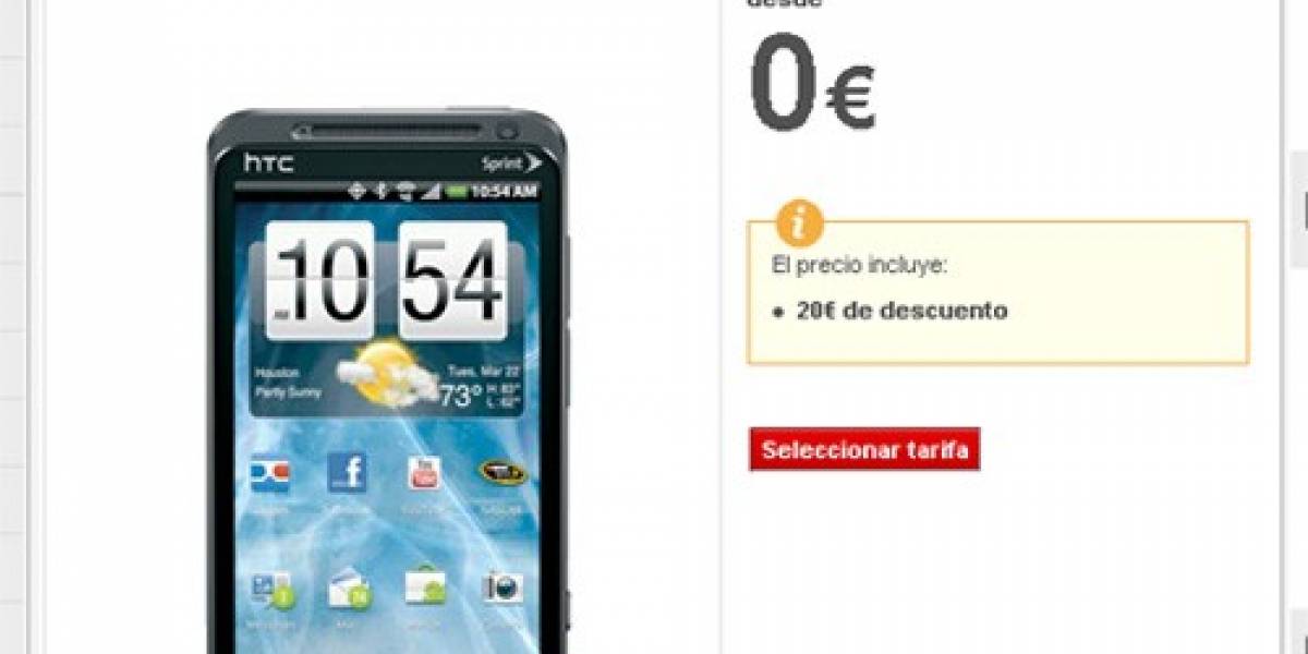 El HTC EVO 3D llega a España con Vodafone