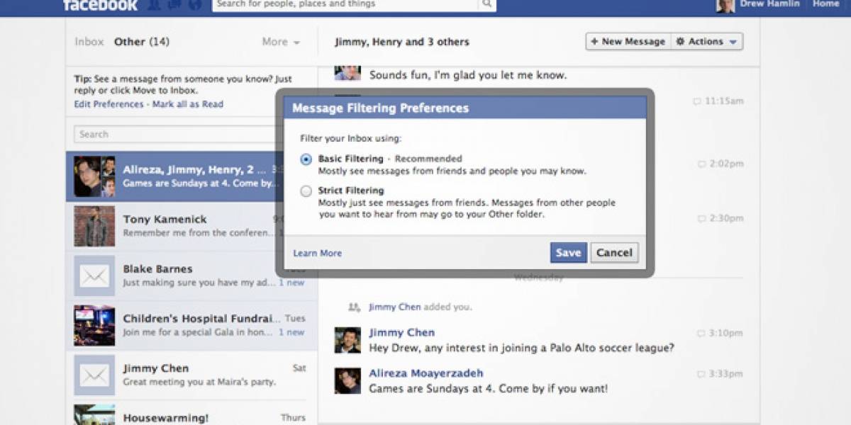 Facebook prueba sistema que deja a desconocidos pagar para enviarte un mensaje