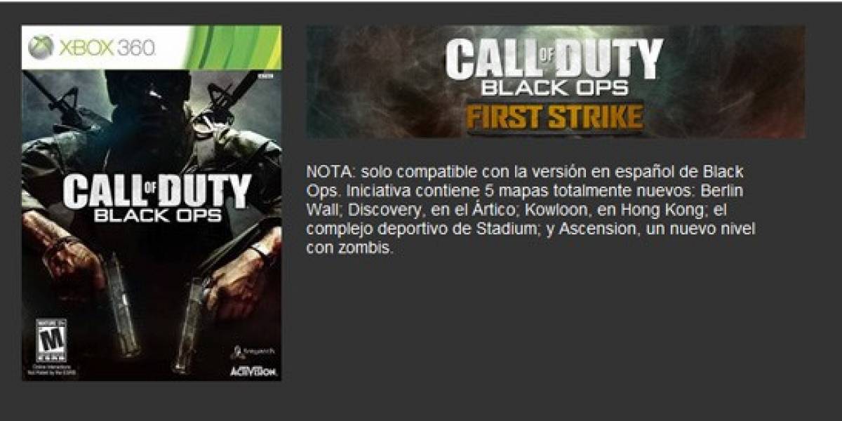 First Strike ya está disponible y viene con bloqueo regional