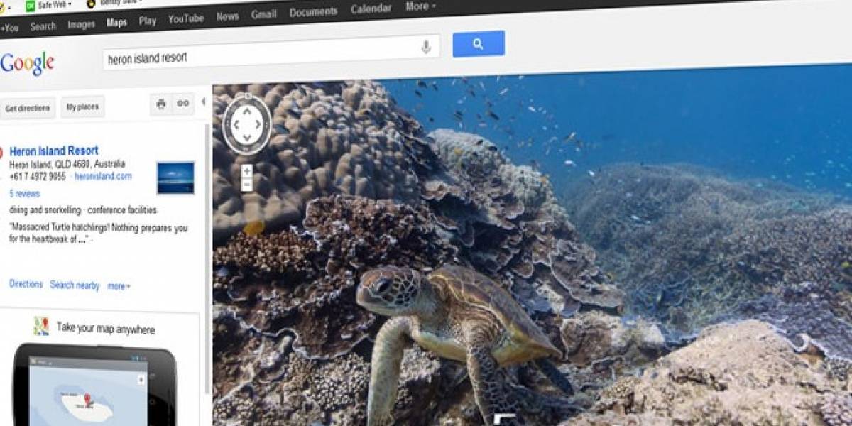 Google Maps nos invita a explorar el fondo del mar