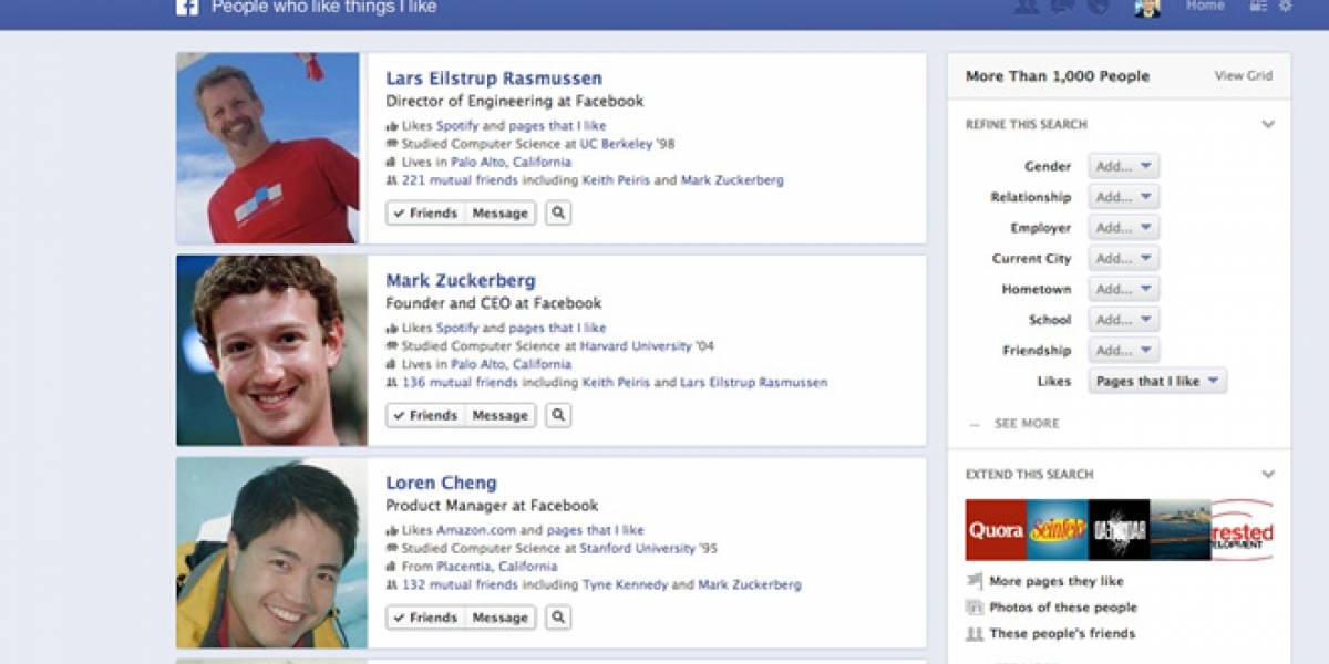 Facebook dice que le encantaría trabajar con Google pero Bing fue más flexible