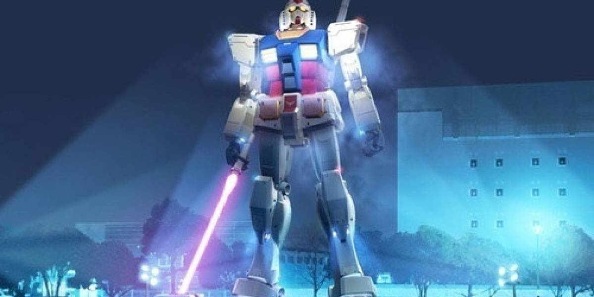 Japoneses instalarán otra estatua gigante de un Gundam
