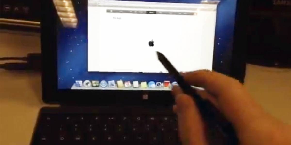 ¿Sistema operativo OS X corriendo en un Surface Pro?