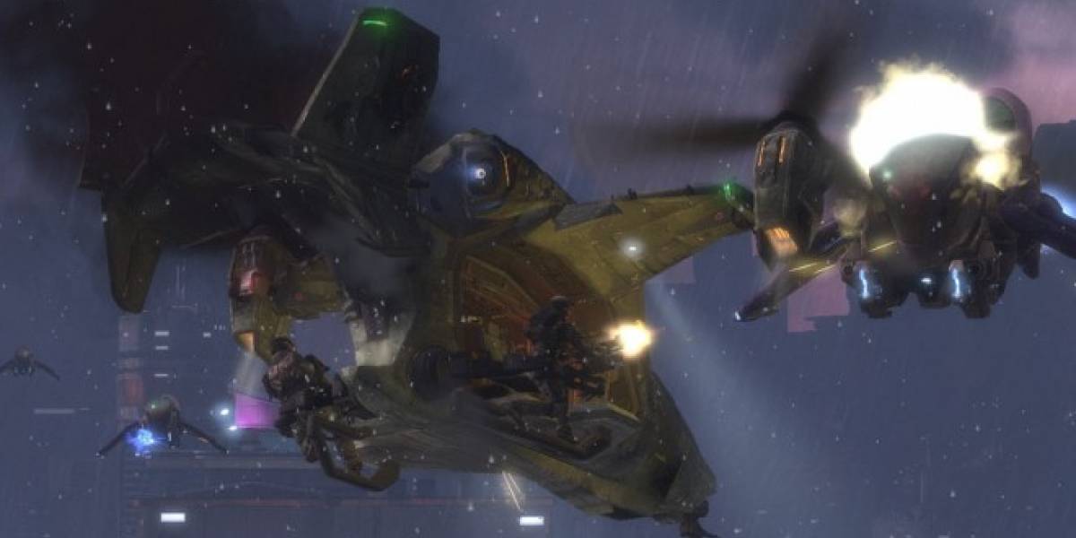 Alguna vez hubo batallas con naves espaciales en el multijugador de Halo: Reach