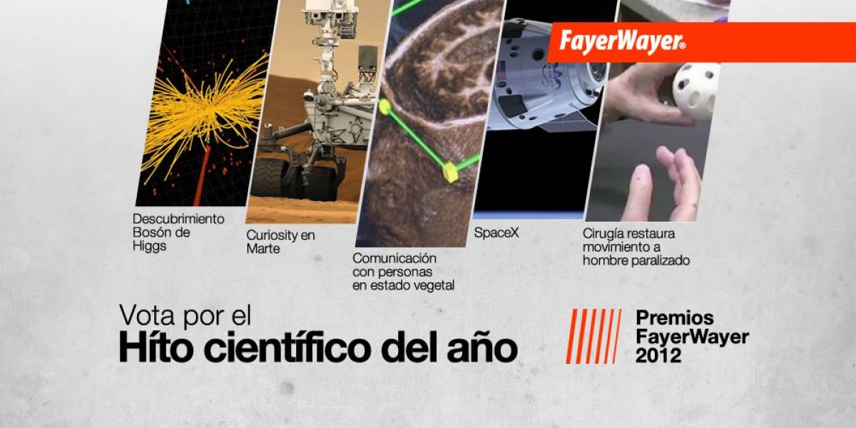 Pila de Oro: Vota por el Hito Científico del Año 2012