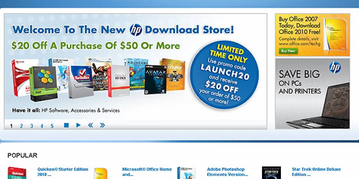 HP Download Store: Tienda de software y servicios HP