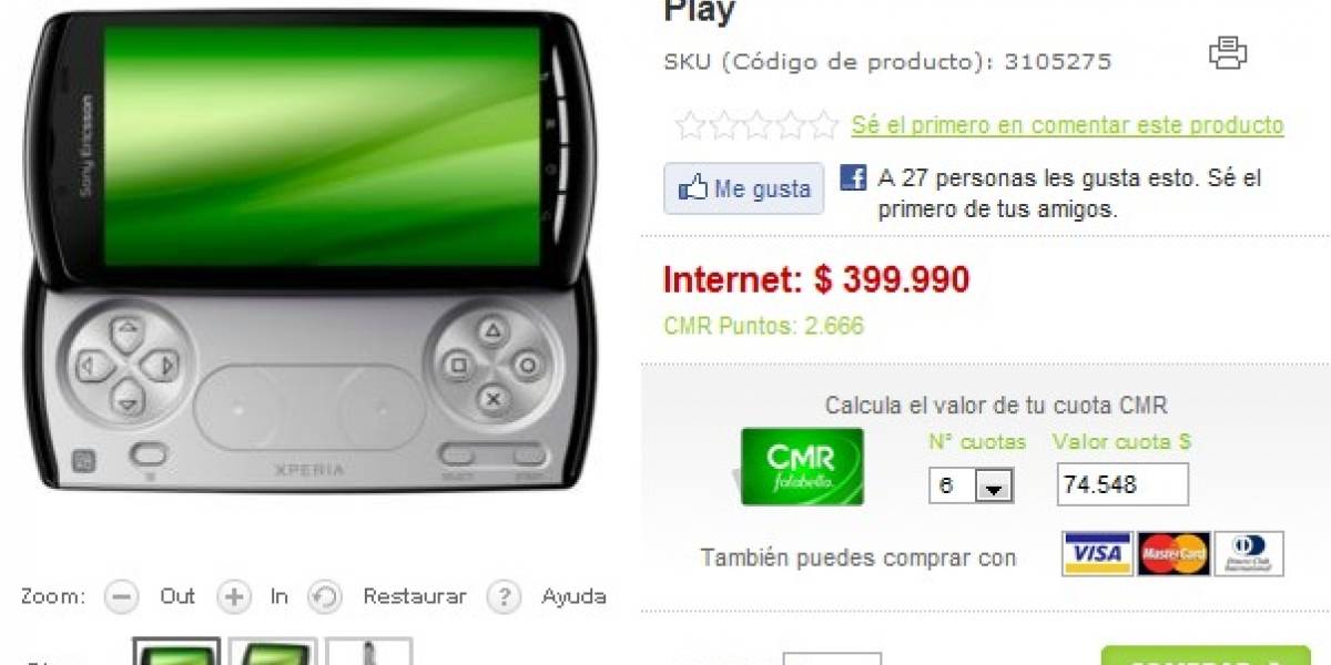 Extra, Extra: Sony Ericsson Xperia Play ya está disponible para pre venta