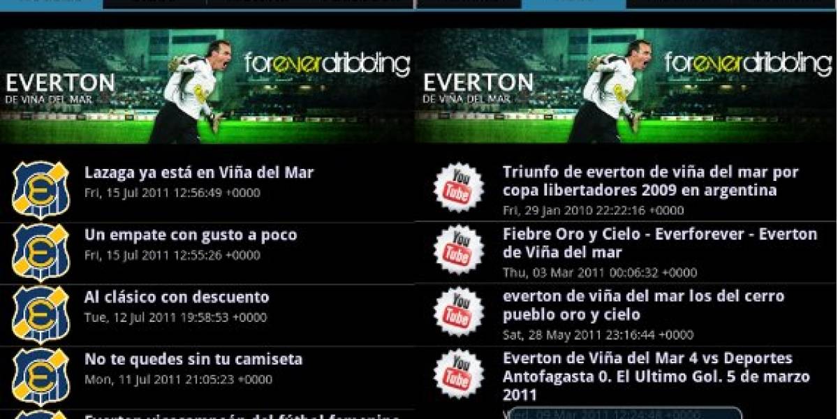 App de Everton para Android ya está disponible